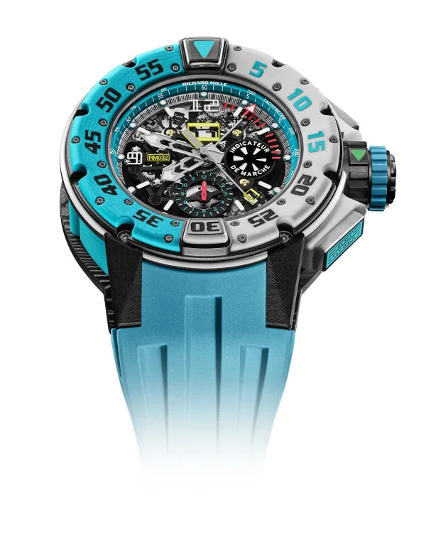 Richard Mille RM 032 Automatic Winding Flyback Chronograph, Les Voiles de Saint Barth Limited Edition