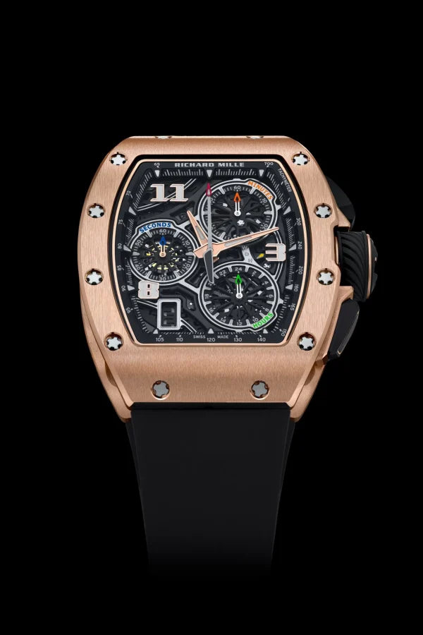 Richard Mille RM 72-01 Automatic Winding Lifestyle Flyback Chronograph Red Gold