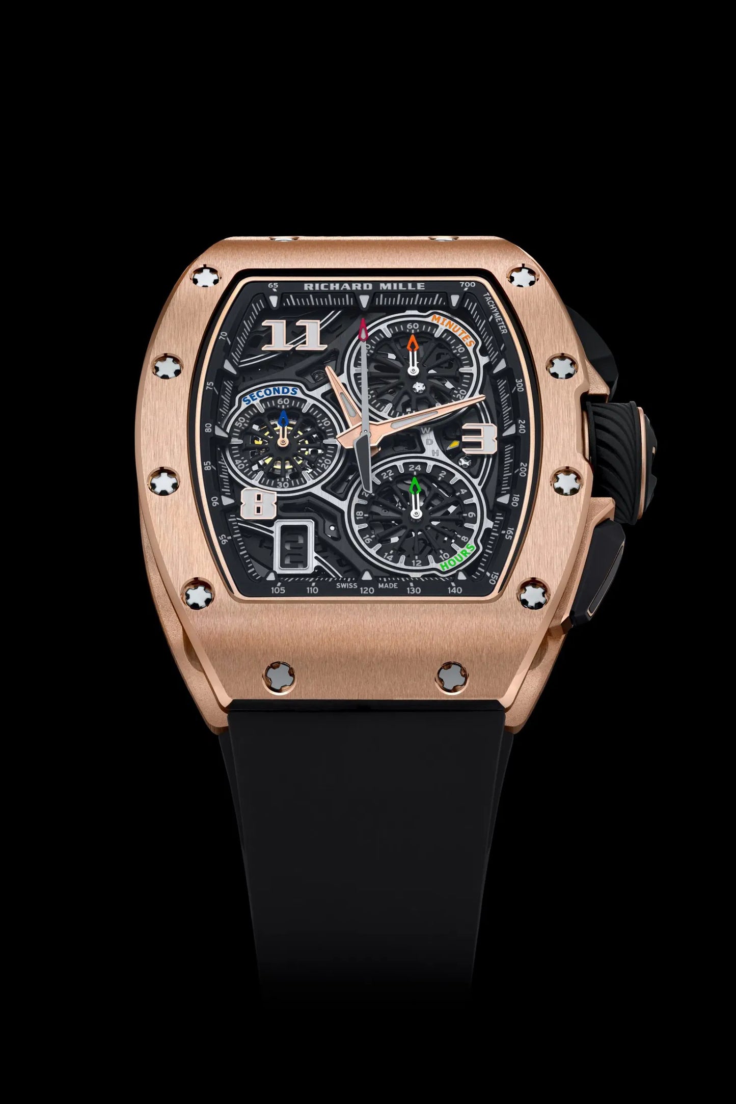 RM 72-01 Automatic Winding Lifestyle Flyback Chronograph Red Gold