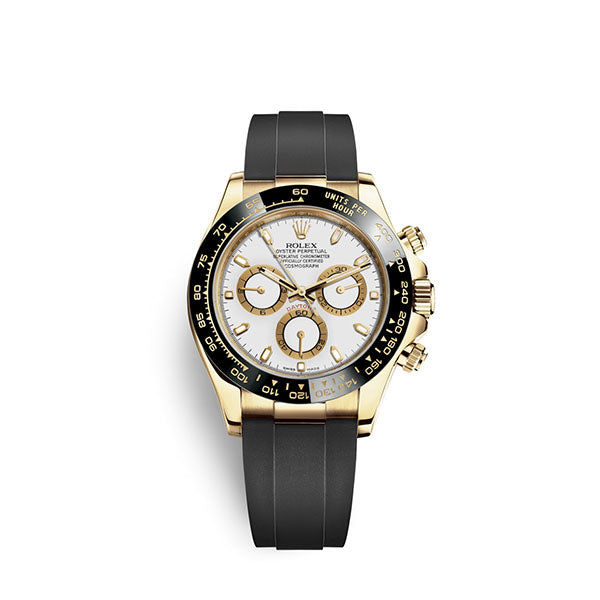 Daytona 116518 White Dial on Oysterflex Strap