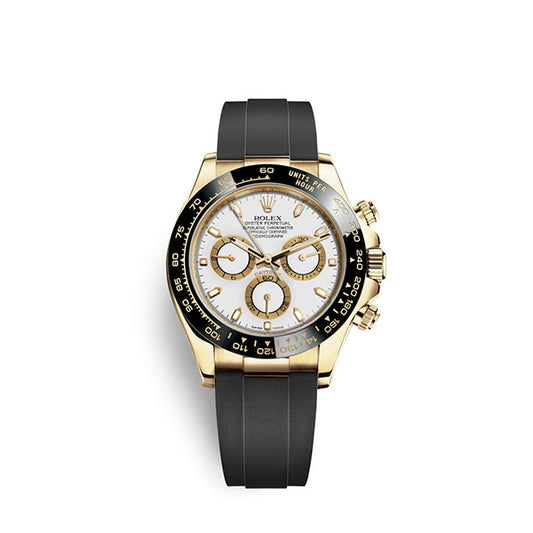 Daytona 116518 White Dial on Oysterflex Strap
