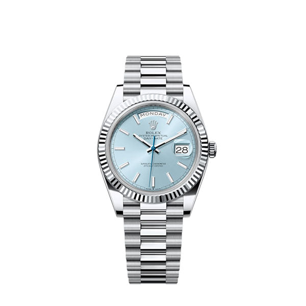 Rolex Day-Date 40, Platinum, 40mm, Ref# 228236-0018