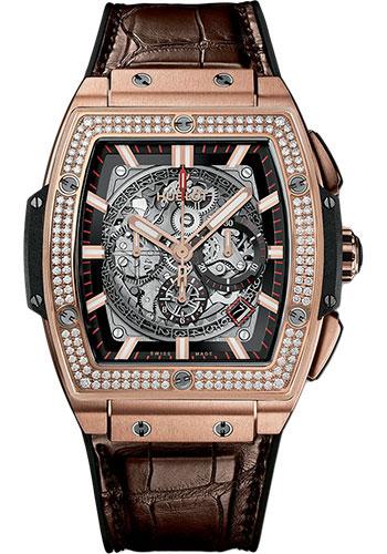 Hublot Spirit Of Big Bang King Gold Diamonds Watch – 45 mm – Sapphire Dial-601.OX.0183.LR.1104