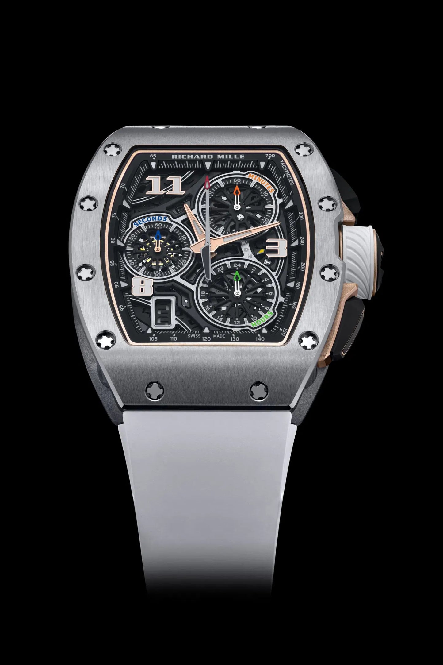 RM 72-01 Automatic Winding Lifestyle Flyback Chronograph Titanium