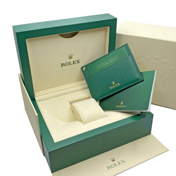 Oyster Perpetual 41mm 124300 904L Steel Green Dial