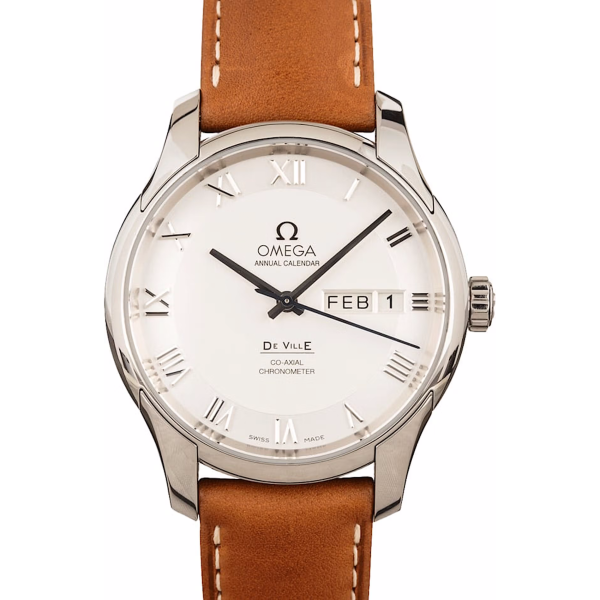 Omega De Ville Co-Axial Annual Calendar Stainless Steel 431.13.41.22.02.001