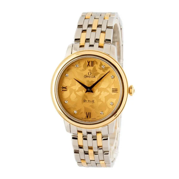 Omega De ville champagne butterfly dial 424.20.33.60.58.001