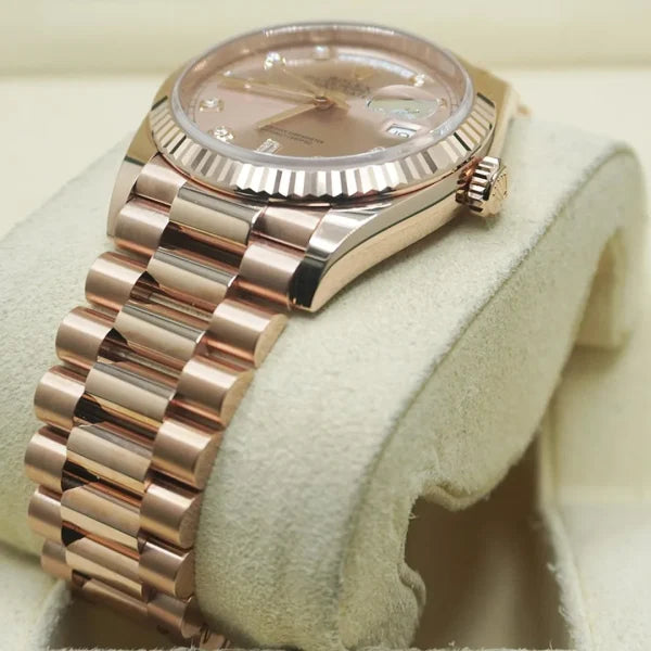 Day Date 36 128235 Edition RG Dial on President Bracelet