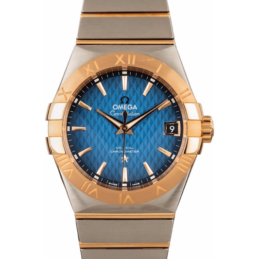 Omega Constellation Co-Axial 38 Stainless Steel 123.20.38.21.03.001