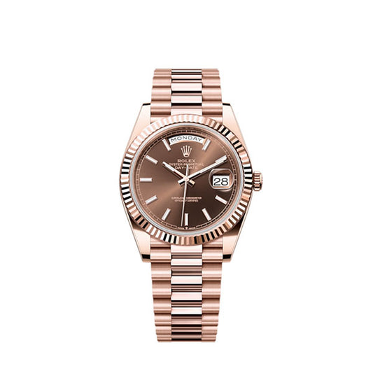 Rolex Day-Date 40, 18k Everose Gold, 40mm, Ref# 228235-0053