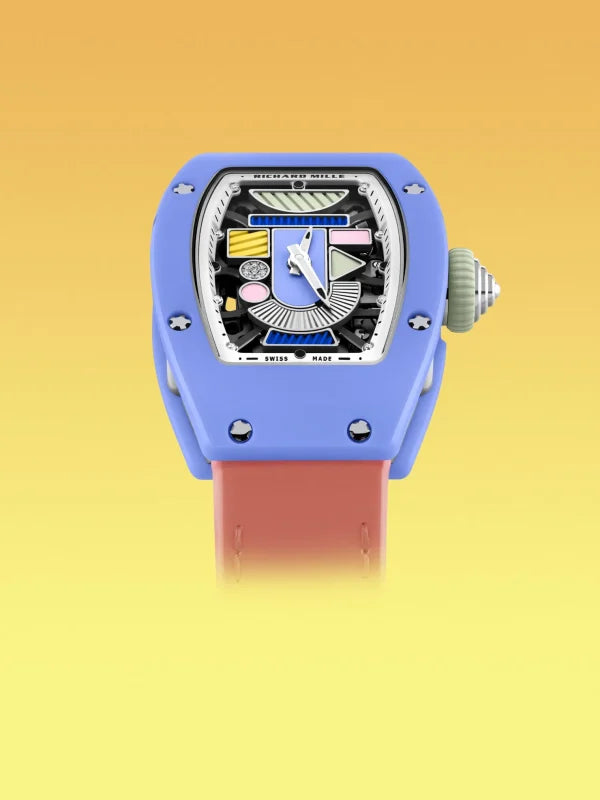 Richard Mille RM 07-01 Automatic Winding Coloured Ceramics Powder Blue