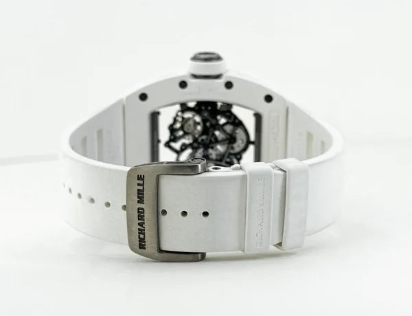 Richard Mille RM 055 Bubba Watson Manual Winding White Ceramic RM-055-LT003
