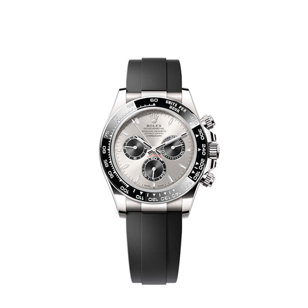 Daytona 126519 Silver Dial on Oysterflex Strap
