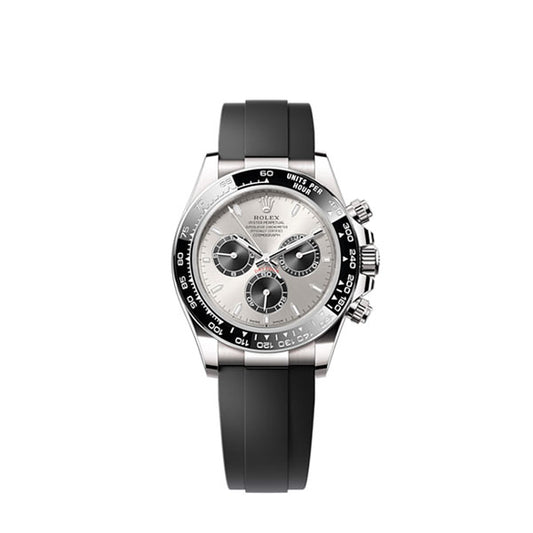 Daytona 126519 Silver Dial on Oysterflex Strap