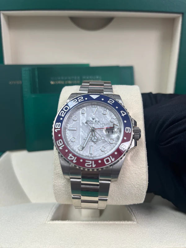 GMT-MASTER II 126719BLRO Meteorite Dial