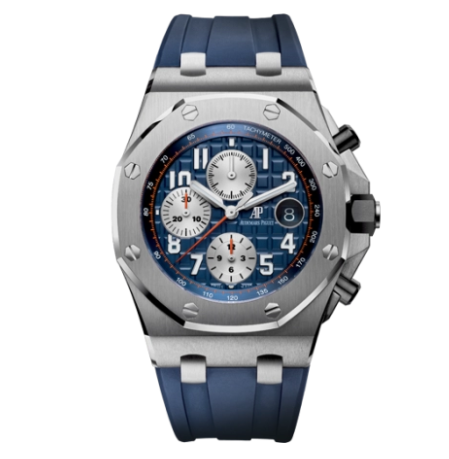 Audemars Piguet – 26470ST.OO.A027CA.01 Royal Oak Offshore 26470 Stainless Steel / Blue / Rubber