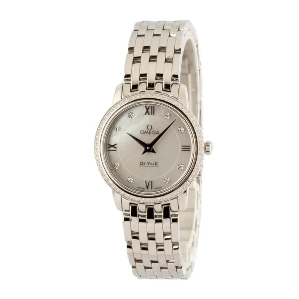 omega De ville diamond bezel 424.15.27.60.55.001
