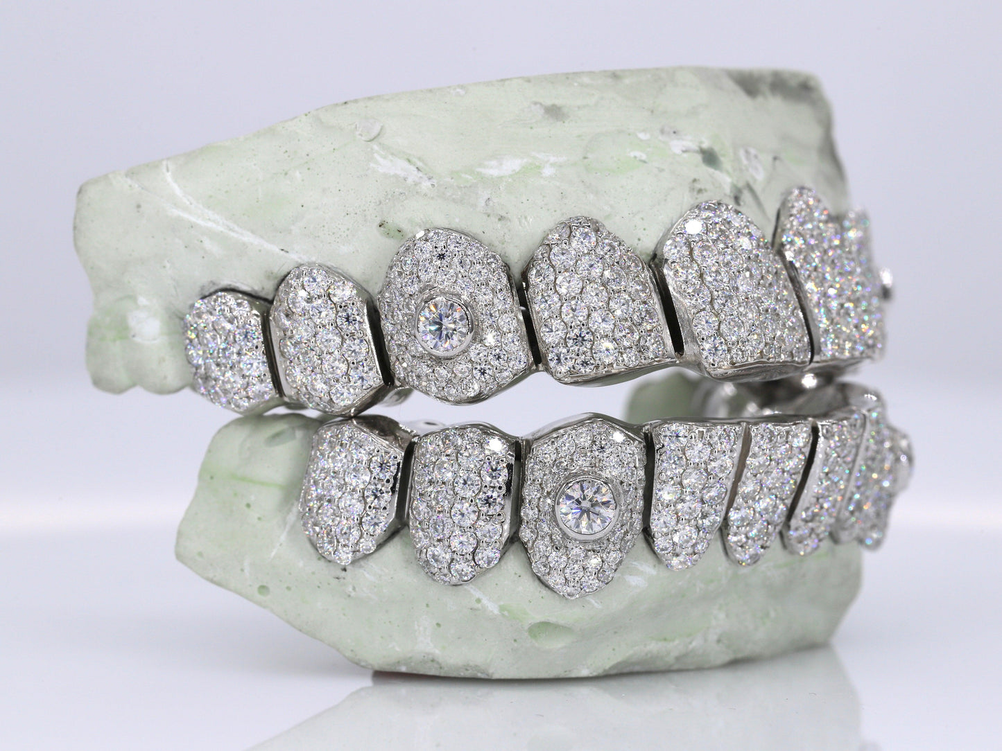 Big Stone VVS Moissanite Diamond Grillz