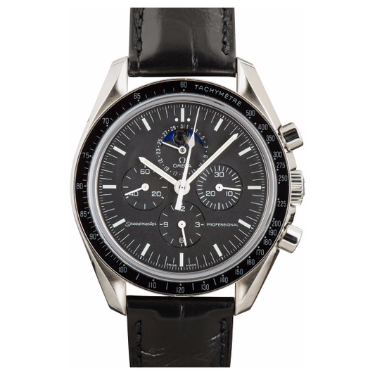 Omega Speedmaster Professional Moonphase / Strap3876.50.31