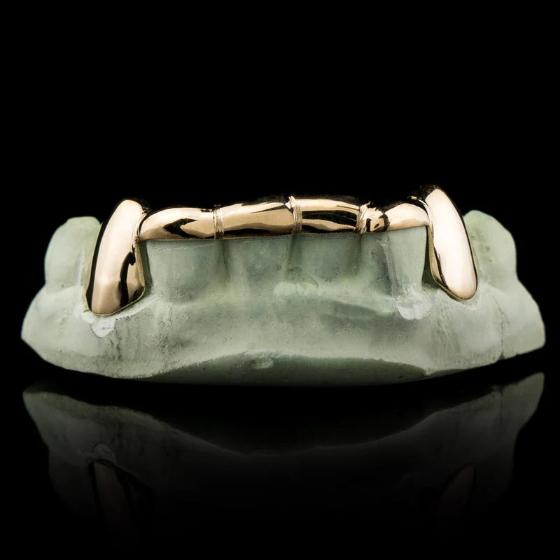 SOLID - 10K, 14K, 18K GOLD Bridge