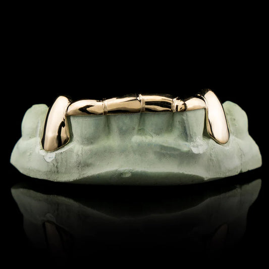 SOLID - 10K, 14K, 18K GOLD Bridge