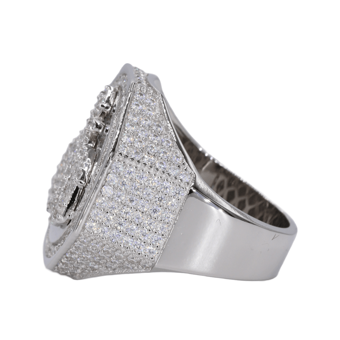 Allah Islamic VVS Moissanite Diamond Ring