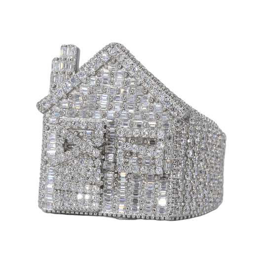 Trap House VVS Moissanite Diamond Ring