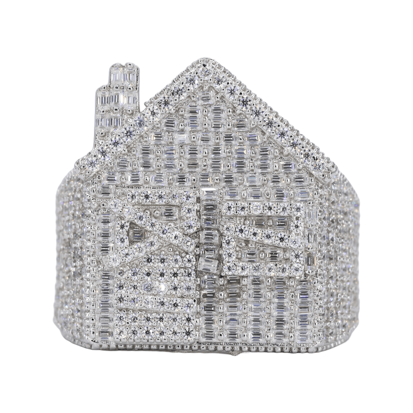 Trap House VVS Moissanite Diamond Ring