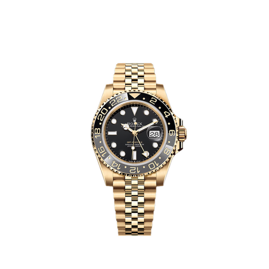 GMT Master II 126718 GRNR Yellow Gold Jubilee Bracelet