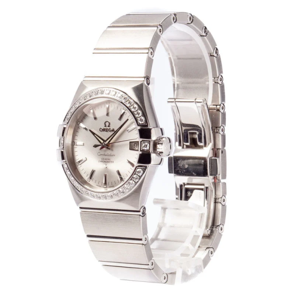Omega Constellation Co-Axial 35 Stainless Steel 123.15.35.20.02.001
