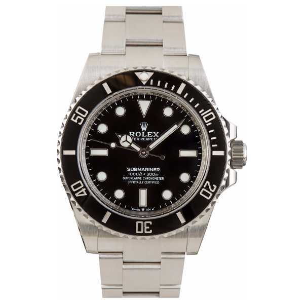 Rolex Submariner No Date 41 mm 124060 Black Dial