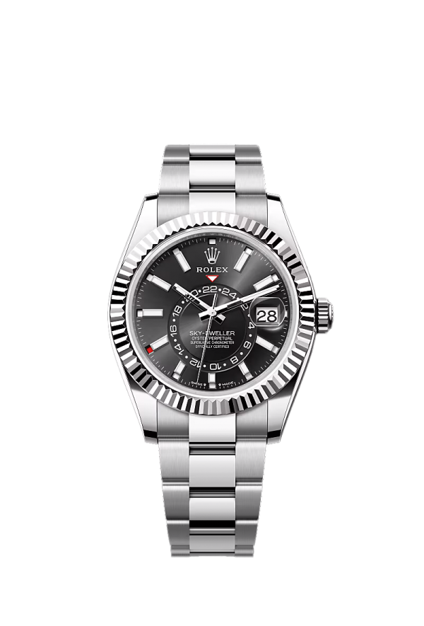 Sky-Dweller 326934 Black Dial Oyster Bracelet