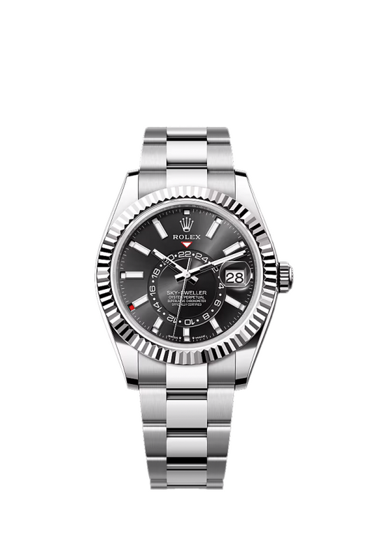 Sky-Dweller 326934 Black Dial Oyster Bracelet