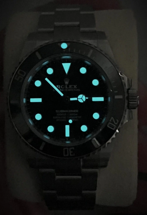 Rolex Submariner No Date 41 mm 124060 Black Dial