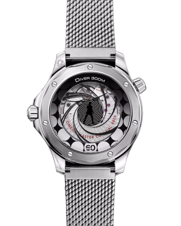 Omega Seamaster Diver 300m Steel on Steel James Bond 60th Anniversary 210.30.42.20.03.002