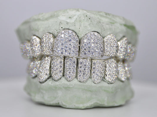 Customizable VVS Moissanite Diamond Grillz