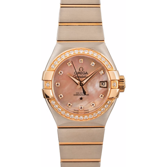Omega Constellation Co-Axial 27 Brushed Stainless Steel 123.25.27.20.57.001