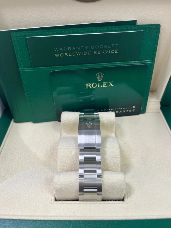 Oyster Perpetual 124200 34mm 904L Steel Pink Dial