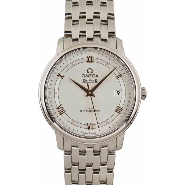 Omega De Ville Prestige Co-Axial 36.8 Stainless Steel 424.10.37.20.02.002