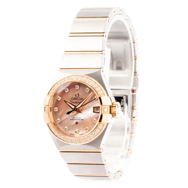 Omega Constellation Co-Axial 27 Brushed Stainless Steel 123.25.27.20.57.001