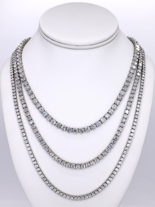 Tennis Chains VVS Moissanite Diamonds